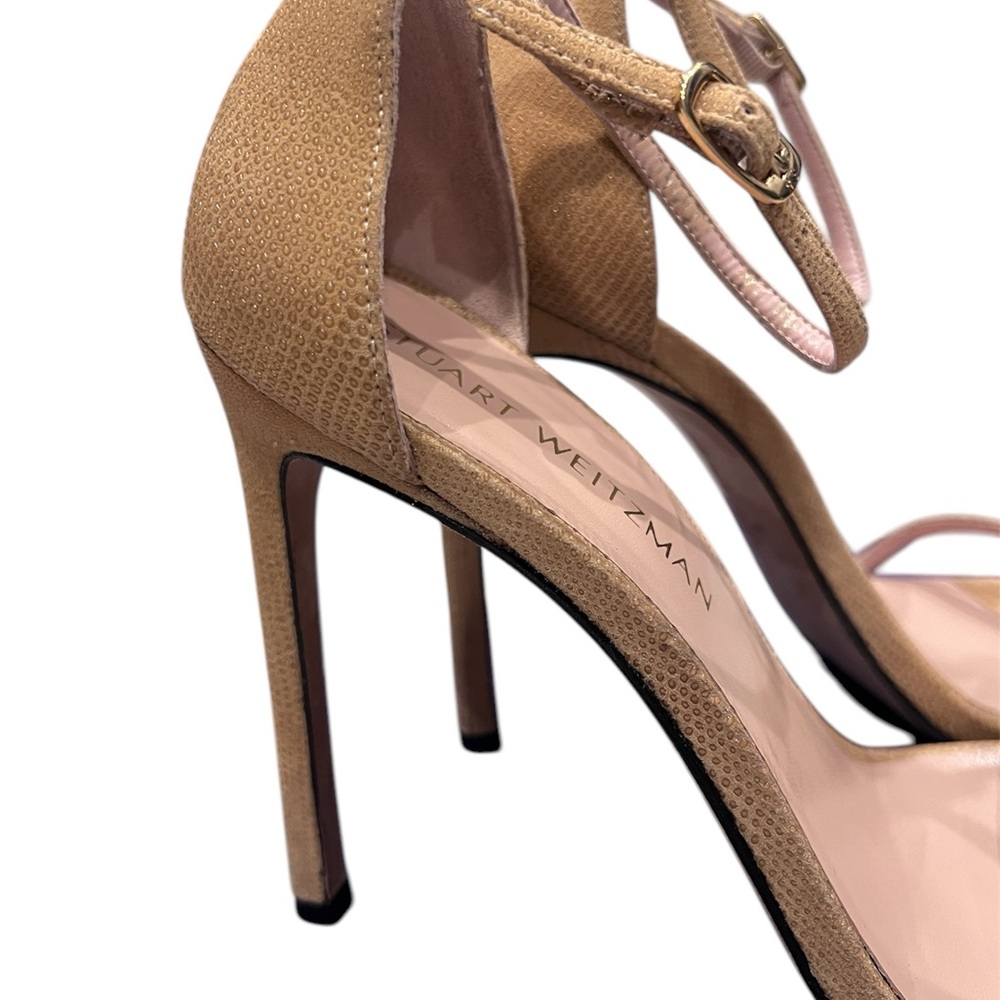 Stuart Weitzman Tan Sandals - Picture 2 of 5